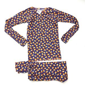 CWD Kids Colorful Candy Corn Kids Pajamas Halloween